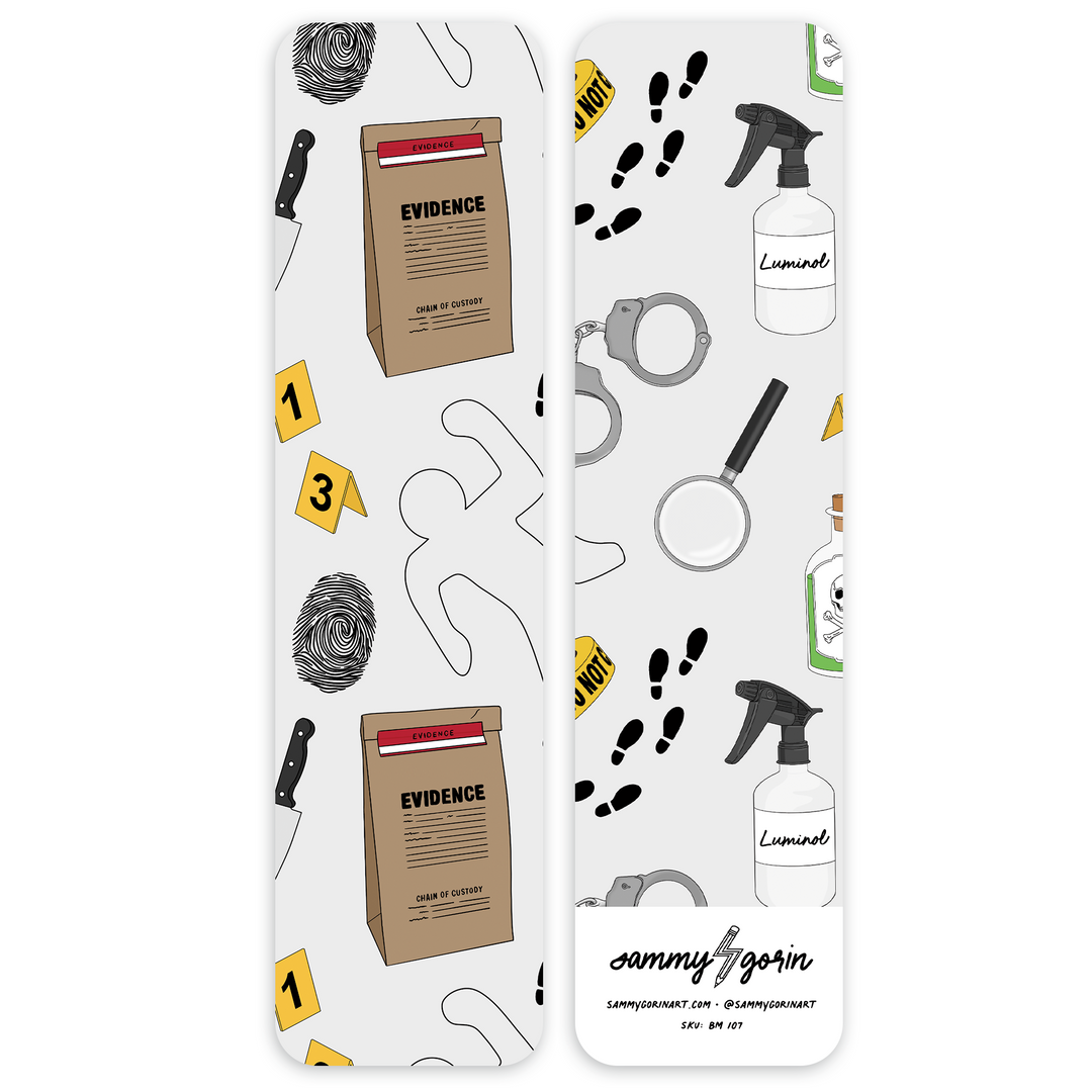 Mystery Reader Bookmark