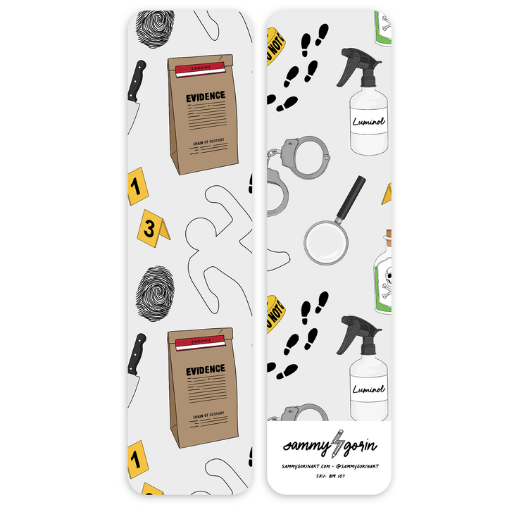 Mystery Reader Bookmark