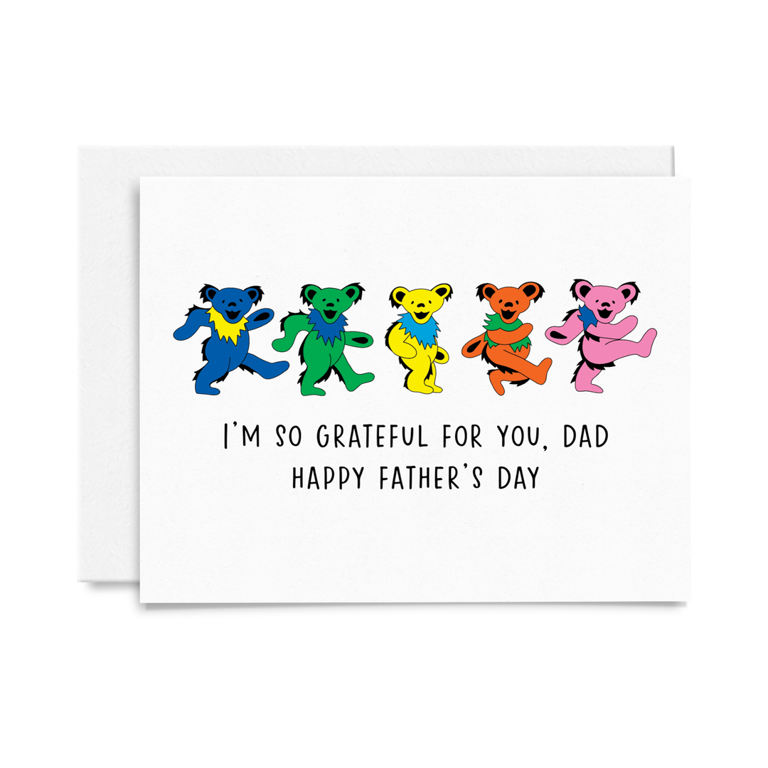 Grateful Dead Father's Day Card - Sammy Gorin Art